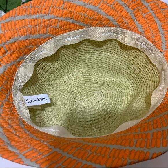 Calvin Klein hat beautiful tan orange - Picture 7 of 8